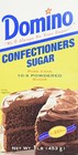 Domino Confectioners 10-x Powdered Sugar  1 Pound Box