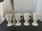 Vintage Very Rare Buffalo China Irish Coffee Mugs Made In Usa Lot Of 4
