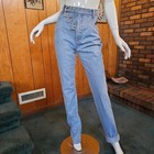 Vtg 80s Western Ethics Deadstock Cowgirl High Rise Rodeo Denim Blue Jeans Xs s