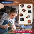 240 Set Leather Rivets  4 Colors 3 Sizes Double Cap Rivet  Rivets For Leather Wi