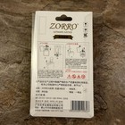 Zorro 512 Silver Double Torch Lighter Insert Adjustable Flame Butane Fits  Zippo