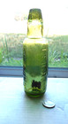 Stunning Pictorial Bullet Stopper Soda Embossed  Leigh   Co Salford
