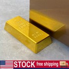 Fake Gold Bar Toy Mini Fake Golden Brick For Craft Bullion Gold Bar Prop Decor