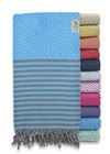 Luxury Beach-bath Turkish Peshtemal Towel100 cotton-organic Authentic Usa Seller