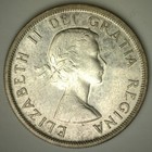 1957 Canada  1 Silver One Dollar Coin Low Mintage
