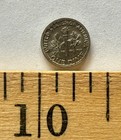 Vintage Miniature Roosevelt Dime Coin - Novelty Item 3 8  1965 Mini Novelty Dime