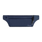  Money Belt  Slim Passport Holder Rfid Blocking Hidden Wallet Travel Dark Blue