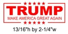 Trump Maga Stamp - Trodat 4913 Red Self-inking Stamp - Red Ink
