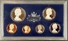 1969 Australia - Official Proof Set  6  -  Orig  Ram Case - Rare Beauty 