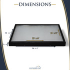12 X 16 X 1 1 4 Riker Display Case Box For Collectibles Arrowheads Jewelry