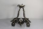 Antique Art Deco Art Nouveau Chandelier Light Fixture 5 Lights Chandelier Light