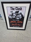 The Clash Original Calling London Promo Framed Poster Super Rare 