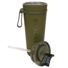 Starbucks Tumbler Vacuum Insulated Cup Leak-proof 24oz Venti Green Retail  32 99