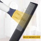 4 Pieces Combs For Women And Man  Premium Black Carbon Fiber Hair Comb Set