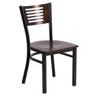 Flash Furniture Hercules Restaurant Chair  Black Back  17 In W 21  L 32  H