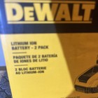 Dewalt  dcb230-2  20v Max Lithium Ion Compact Batteries 2 Pack  3 Ah 
