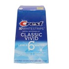 Crest 3d Whitestrips Classic Vivid Teeth Whitening Strip Kit 20 Strips Exp 6 27