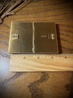 Vintage Gold Tone Brass Folding Powder Makeup Compact By American Beauty Usa Mcm