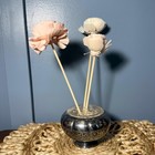 Primrose Ep Copper 618 Silver Plated Flower Frog Bud Vase 4 In