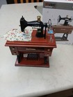 Vintage Style  Sewing Machine Movable Musical Decor   Sartorius Wind Up Music Bx