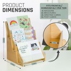 Greeting Card Display Stand Vendors Postcard Rack Post Sticker Wooden Greeting
