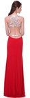 Stretchy Prom  Gown Special Occasion Evening Pageant Formal Long Dress