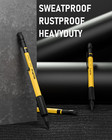 3 Pcs 1 3 Mm Mechanical Pencil Set With 72 Lead Refills  3 Eraser - Weatherproof