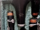 Vintage Clarinet Conn Director Woodwind Instrument With Books And Case Nice 