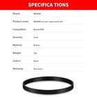 Vacuum Replacement Belts For Bissell Model 2910 2190w 2987 2806 28062 28068 2987