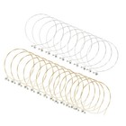 Bonsicoky A Set Of 24 Harp Strings  Replacement Metal String For Harp