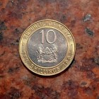 1997 Kenya 10 Shillings Coin - Bi-metallic -  b7779