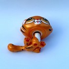     rare Lps Littlest Pet Shop - Chinese New Year  1487 - Tabby Cat Petshop Tiger