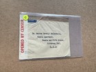 India Wwii Censor Cover 73   tri-color Kgvi Frank  tri-color Censor recd Damaged