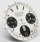 Dial For Citizen 8110 Cal  Octagonal Bullhead Silver White Panda Dial 901298ka