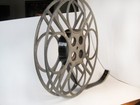 Vintage Goldberg Bros  Cast Aluminum Movie Reel Theater Decor 