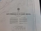 Vintage Noaa Nautical Chart Saint Lawrence River Quebec Canada 9th Ed 1985