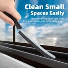 Sxhyf Hard Bristle Crevice Cleaning Brush - Multifunctional Gap Black 