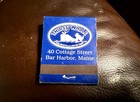 The Thirsty Whale Tavern  Bar Harbor  Mi  Full Unstruck Matchbook