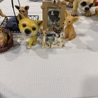 Vintage Chihuahua Figurines Lot Of 7 Rare High Detail N 3