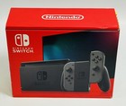 Nintendo Switch  jap Version  Black Console Gray Joycons Us Plug  new -see Box 