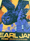 Official Pearl Jam Sydney Australia 2024 Poster Ap   100 Ken Taylor In Stock
