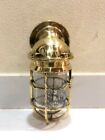 Made Of Brass Oceanic Solid Reproduction Wall Sconce Passageway Light Fixture