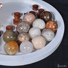 Wholesale Lot 12 Pcs Natural Multigems Ball Healing Crystal Spheres Collectible