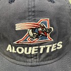 Montreal Alouettes Hat Cap Strap Back Mens One Size Blue Cfl Football Reebok