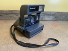 Polaroid One Step Flash 600 Series Instant Film Camera Black Vintage Tested