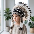 Feather Headdress Dramatic Feather Headpiece Lightweight For Photography