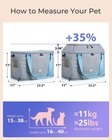 Top-expandable Pet Carrier  Airline Approved Pet Travel Bag For Cats dogs Up    