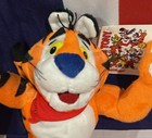 Vtg Kellogg Team Tony The Tiger 10    Plush W  Tag Cereal Frosted Flakes Mascot