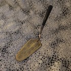 Vintage Antique Cake Server Lifter W Scroll Art Nouveau 800 Silver Pretty  