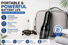 Electric Oral Irrigator Cordless Water Flosser 260ml Dental Cleaning Device